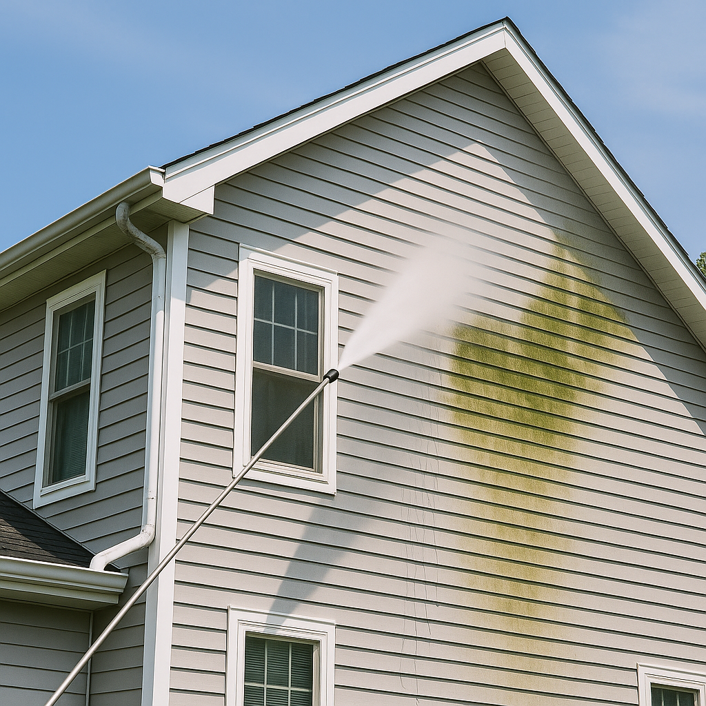 House Washing Service in Lansing Michigan - Revival Powerwash